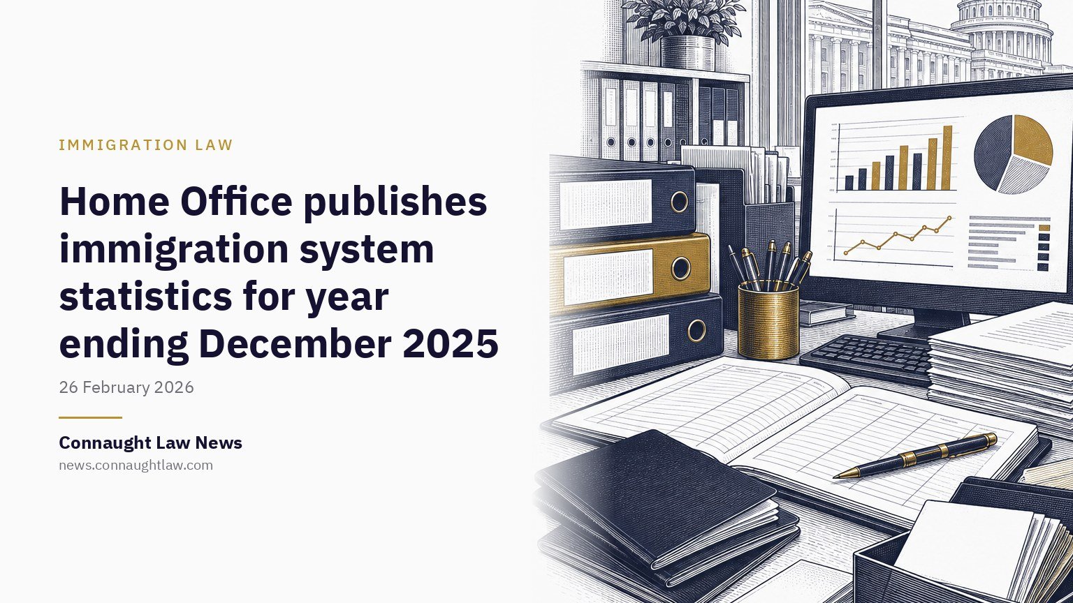 Home Office publishes immigration system statistics for year ending December 2025
