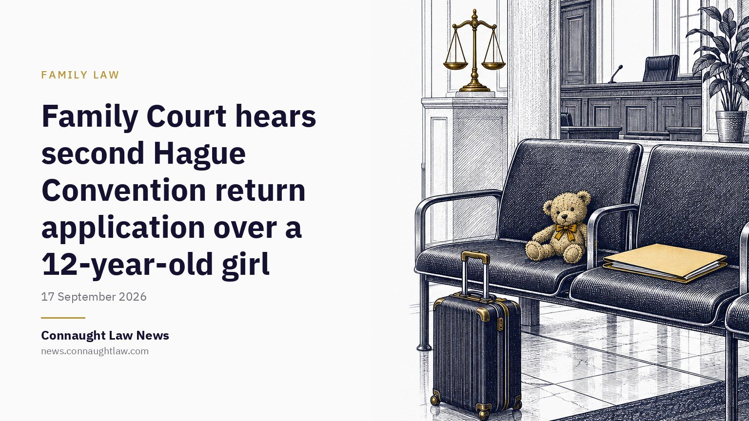 Family Court hears second Hague Convention return application over a 12-year-old girl