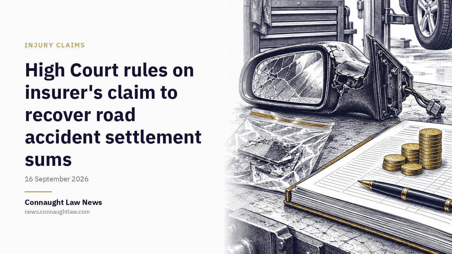 High Court rules on insurer’s claim to recover road accident settlement sums